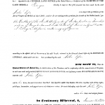 Land Patent to John Fifer 1848