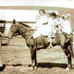 Jo, Bill, Florence, Toots, 2 cousins, Hazel, & Jesse